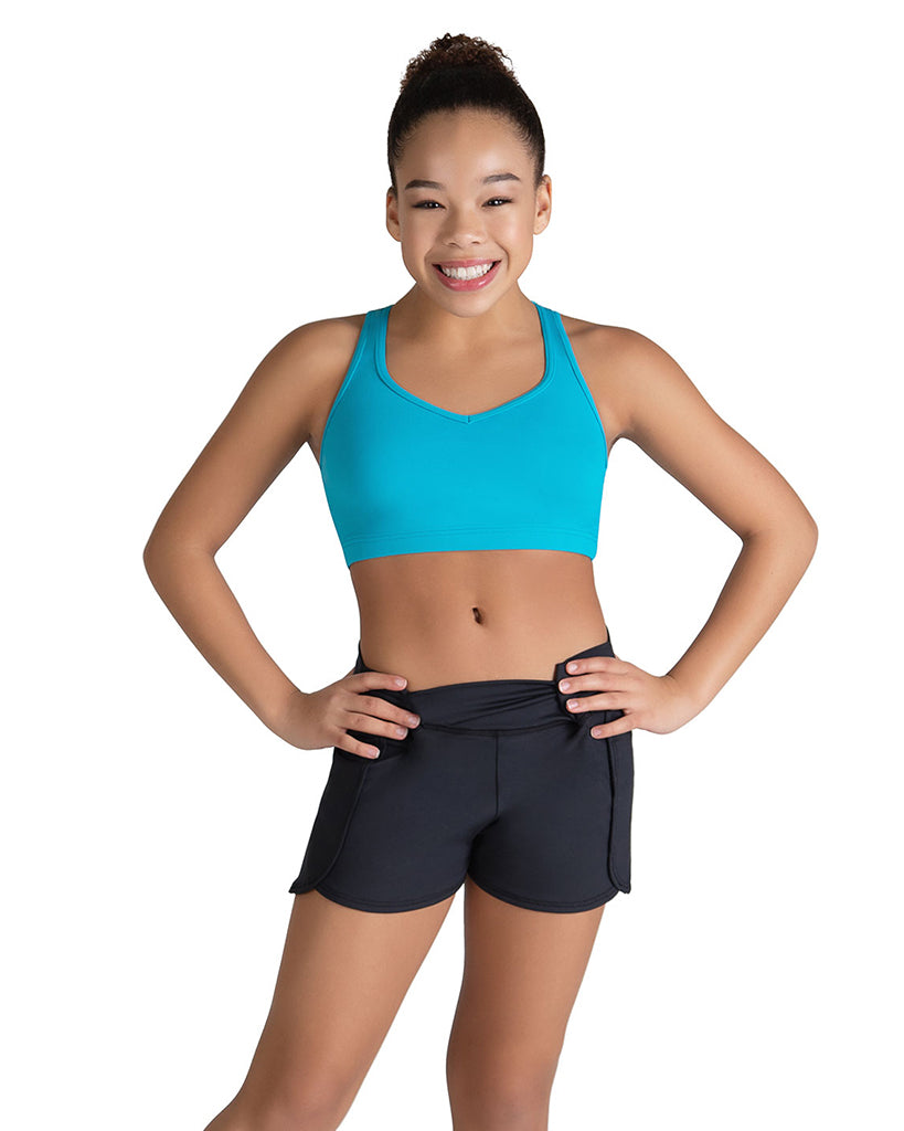 Capezio Shorts With Built In Brief - SE1081W Womens - Dancewear - Bottoms - Dancewear Centre Canada