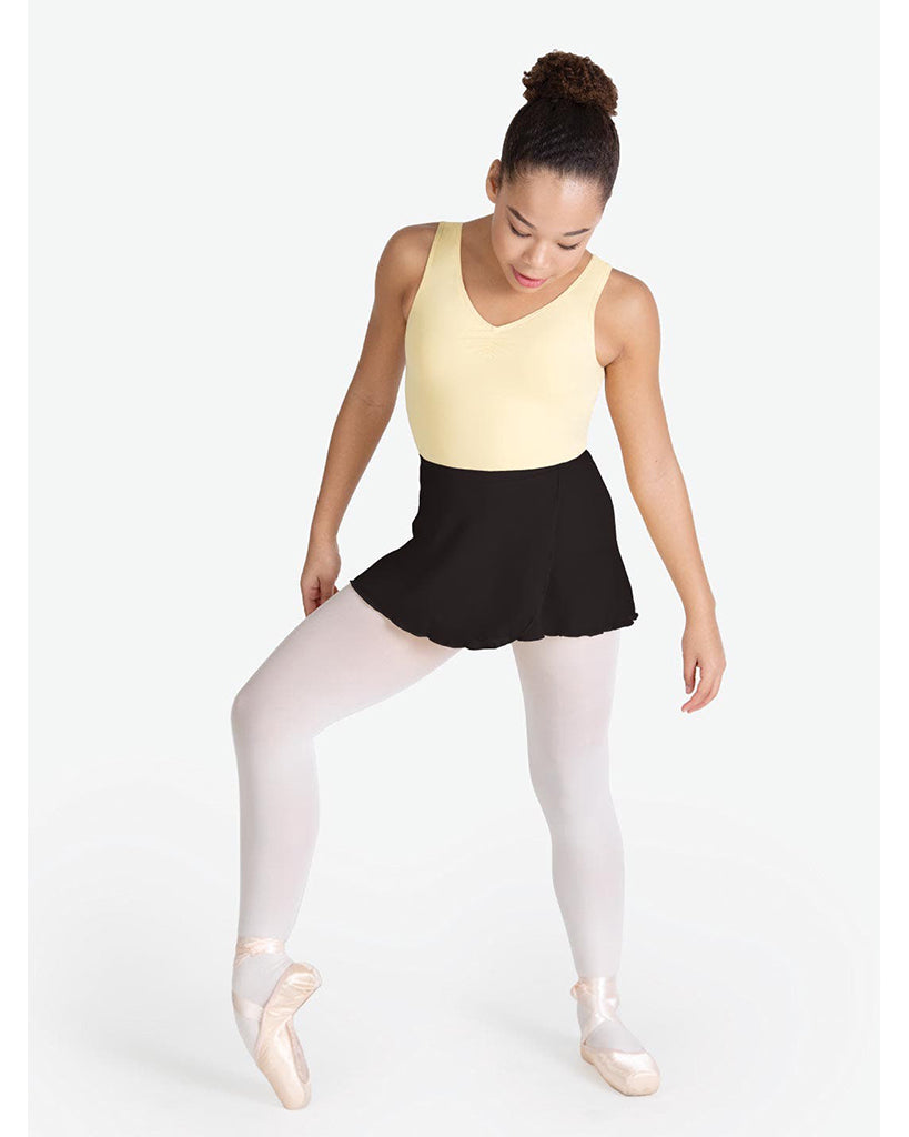 Capezio Tactel Chiffon Ballet Wrap Skirt - SE1057W Womens - Dancewear Centre