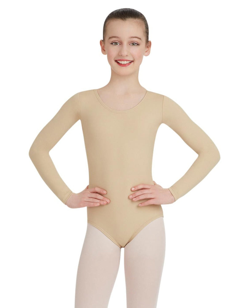 Capezio Team Basic Long Sleeve Leotard - TB134C Girls - Dancewear - Bodysuits & Leotards - Dancewear Centre Canada