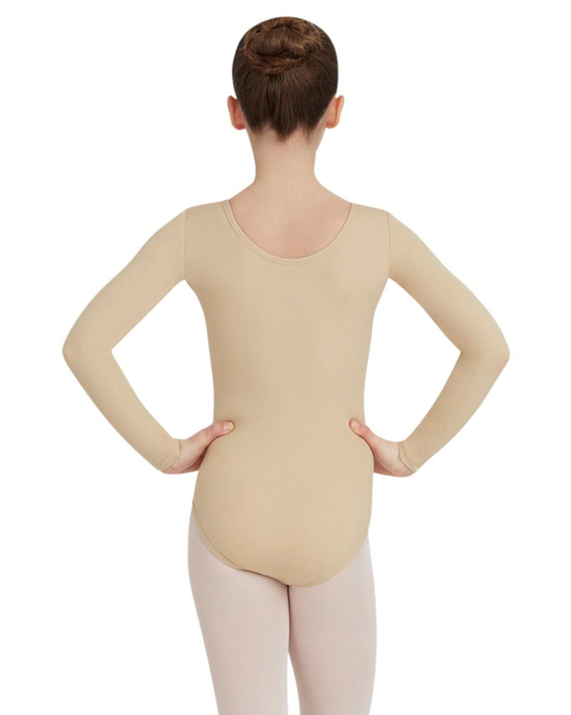 Capezio Team Basic Long Sleeve Leotard - TB134C Girls - Dancewear - Bodysuits &amp; Leotards - Dancewear Centre Canada