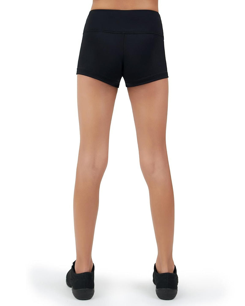 Capezio Team Basic Wide Waistband Gusset Dance Shorts - TB130