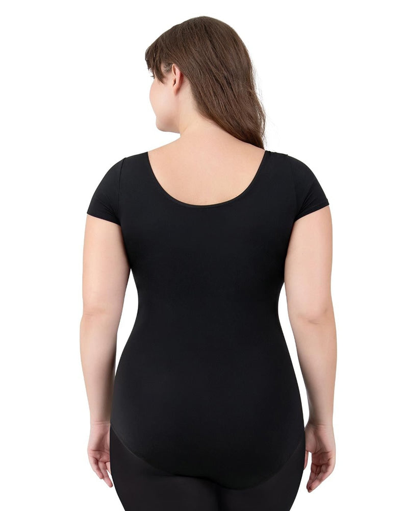 Capezio Team Basic Classic Short Sleeve Leotard - TB133 Womens - Dancewear - Bodysuits &amp; Leotards - Dancewear Centre Canada