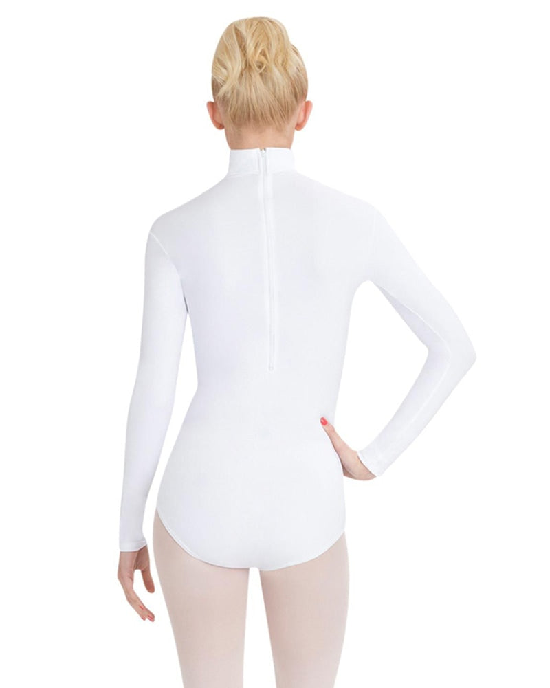 Capezio Turtleneck Long Sleeve Leotard - TB41 Womens - Dancewear - Bodysuits & Leotards - Dancewear Centre Canada