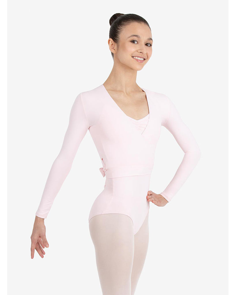 Capezio Wrap Top - SE1045C Girls - Dancewear - Tops - Dancewear Centre Canada