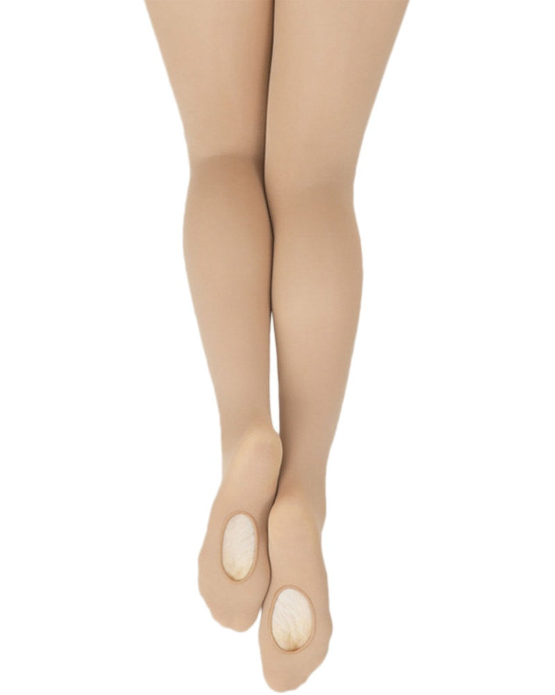 Capezio Ultra Soft Knit Waistband Transition Dance Tights - 1916XC Girls - Dance Tights - Transition & Convertible Tights - Dancewear Centre Canada