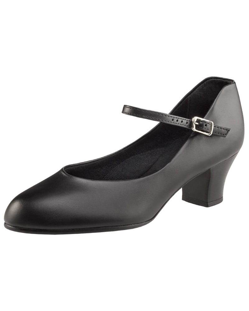 Capezio Jr. Footlight 1.5&quot; Character Shoes - 550 Womens - Dance Shoes - Character &amp; Musical Theatre Shoes - Dancewear Centre Canada