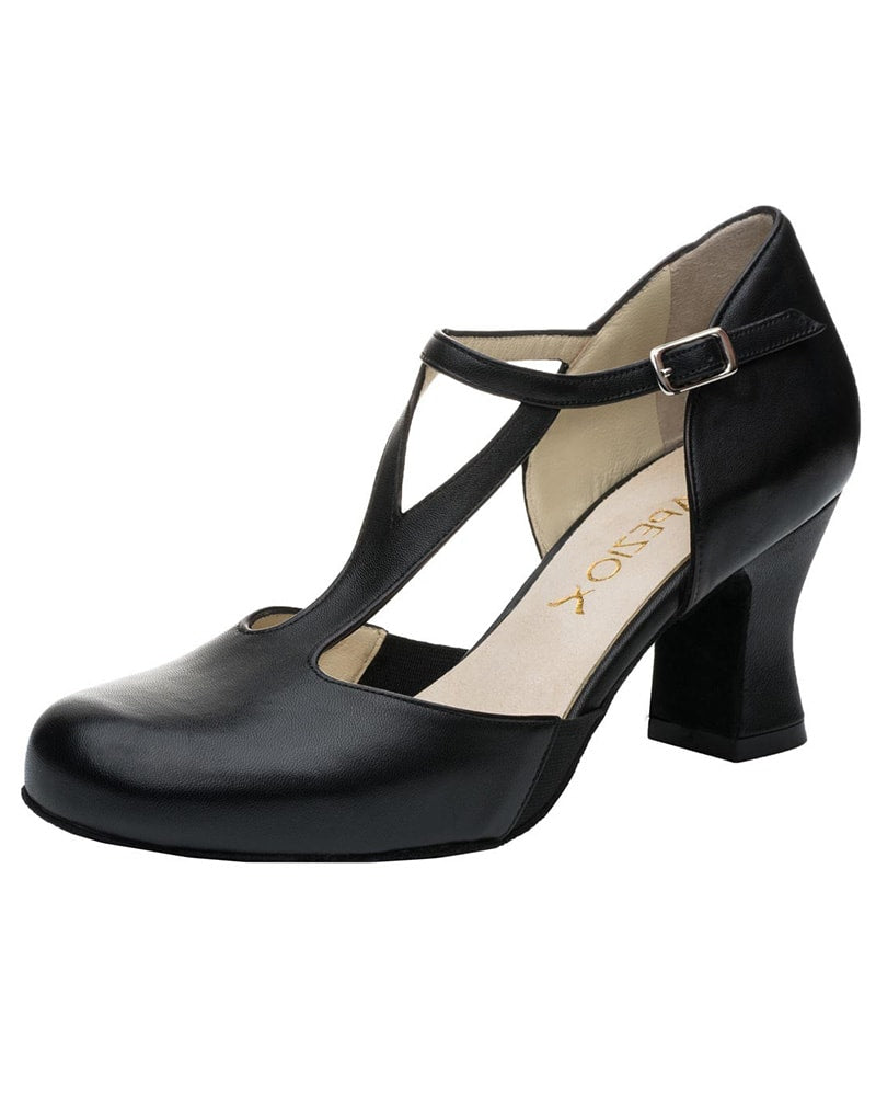 Capezio Charlotte Y Strap Nappa Leather 2.5" Character Shoes - 829W Womens - Dance Shoes - Character & Musical Theatre Shoes - Dancewear Centre Canada