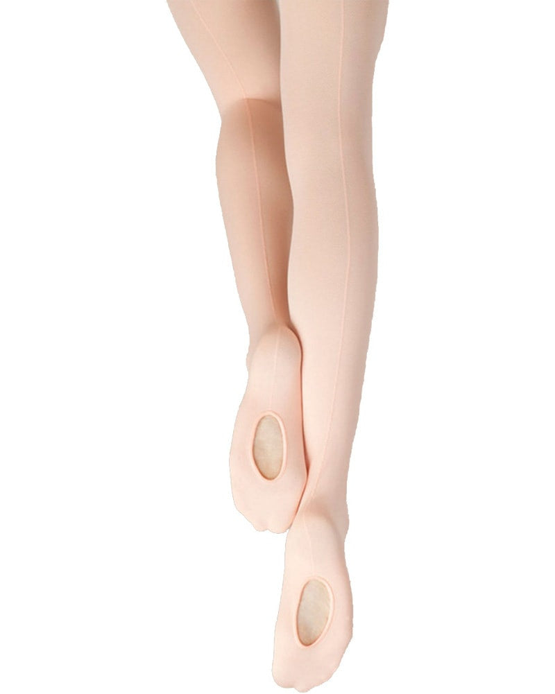 Capezio Professional Mesh Back Seamed Transition Dance Tights - 9 Womens - Dance Tights - Transition & Convertible Tights - Dancewear Centre Canada