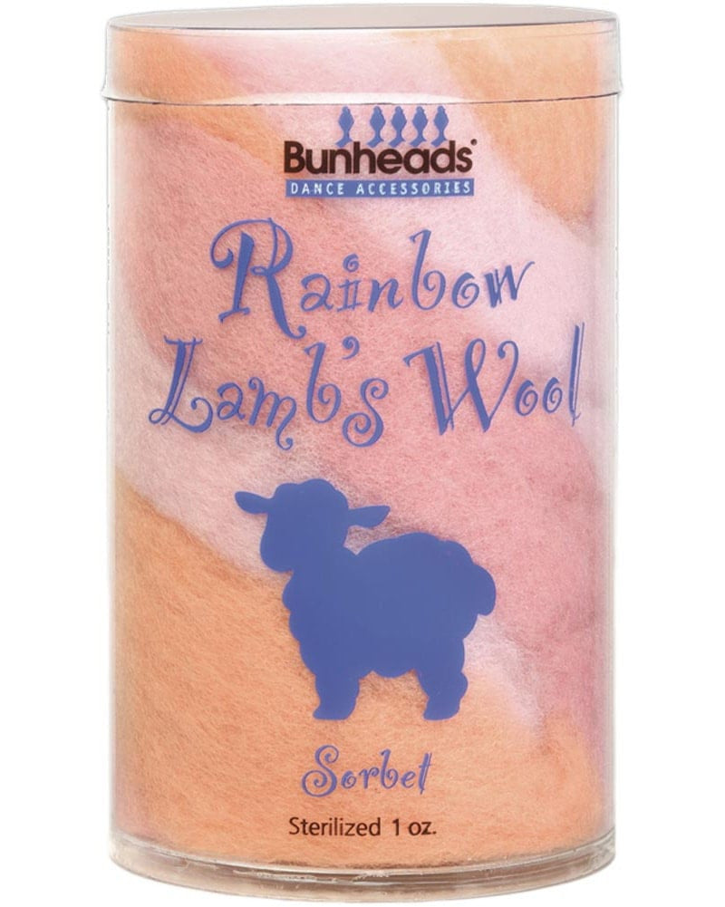 Capezio Bunheads Spun Lambs Wool - BH401 - Rainbow Sorbet - Accessories - Pointe Shoe - Dancewear Centre Canada