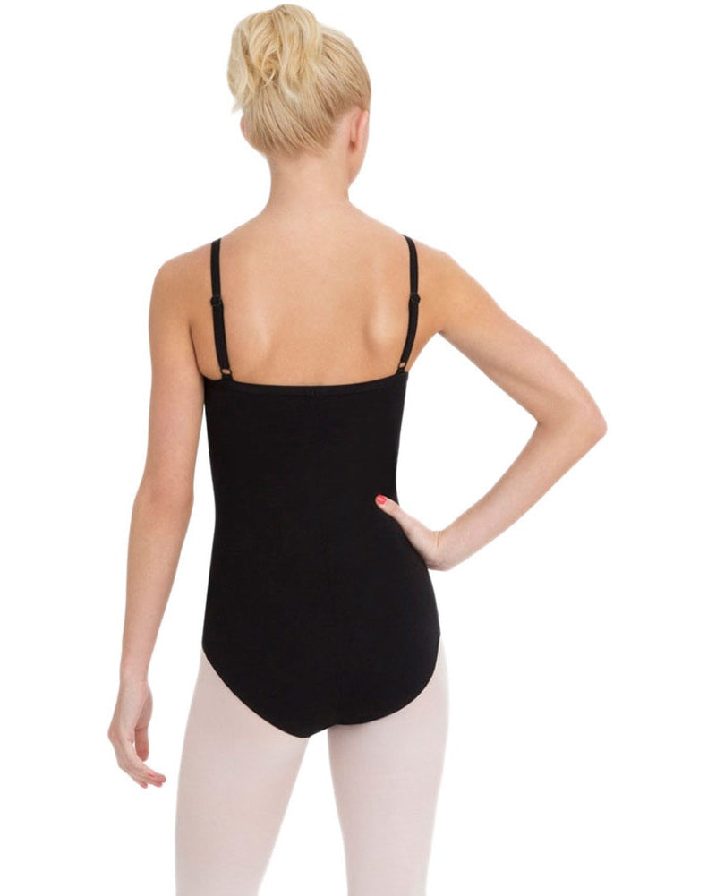 Camisole Leotard with Clear Straps - Youth – Dancer's Image