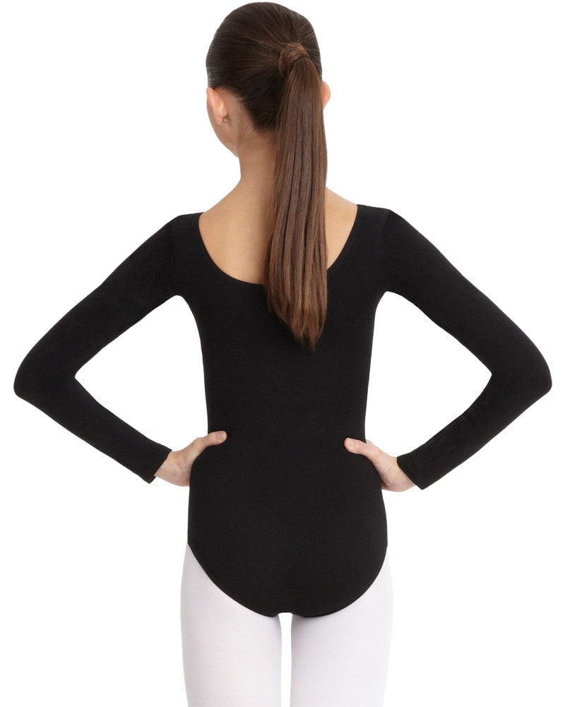 Capezio Classic Cotton Long Sleeve Leotard - CC450 Womens - Dancewear - Bodysuits &amp; Leotards - Dancewear Centre Canada