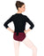 Capezio Classic Long Sleeve Wrap Top - CC850 Womens - Dancewear - Tops - Dancewear Centre Canada