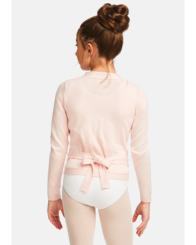 Capezio Knit Ballet Wrap Sweater - CK10949C Girls - Dancewear - Tops - Dancewear Centre Canada