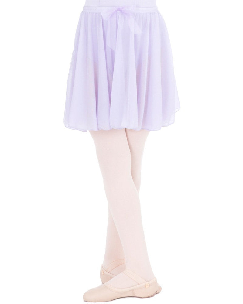 Capezio Bow Detail Circle Cut Pull-On Ballet Skirt - N1417C Girls - Dancewear - Skirts - Dancewear Centre Canada