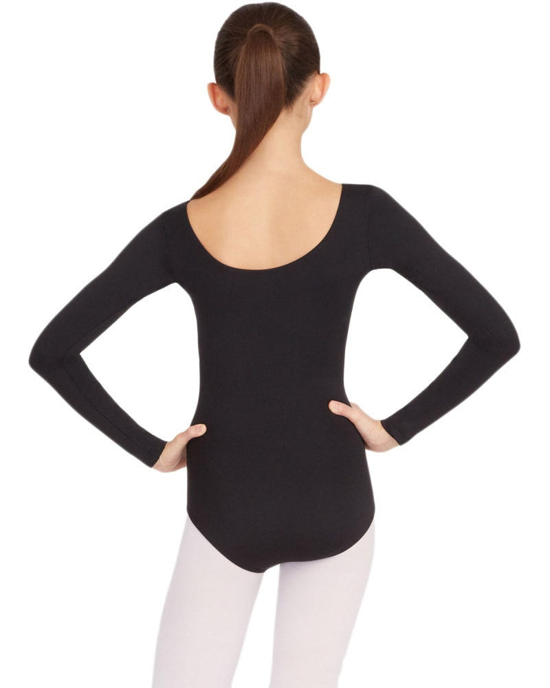 Capezio Team Basic Long Sleeve Leotard - TB134C Girls - Dancewear - Bodysuits &amp; Leotards - Dancewear Centre Canada