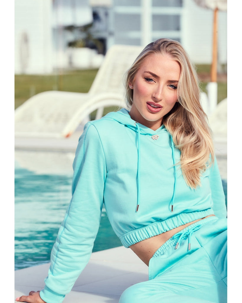 Claudia Dean World Active Cropped Hoodie  - Womens - Activewear - Tops - Dancewear Centre Canada