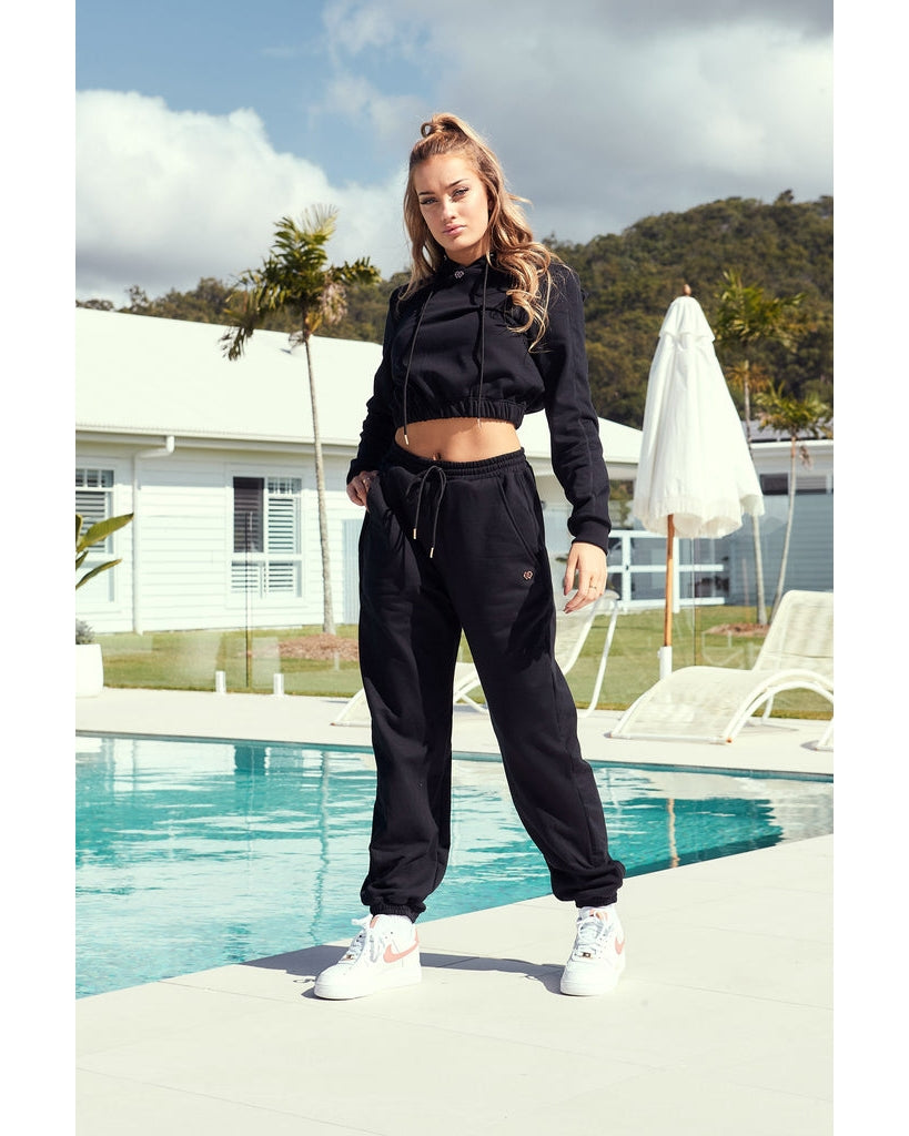 Claudia Dean World Active Cropped Hoodie  - Womens - Activewear - Tops - Dancewear Centre Canada