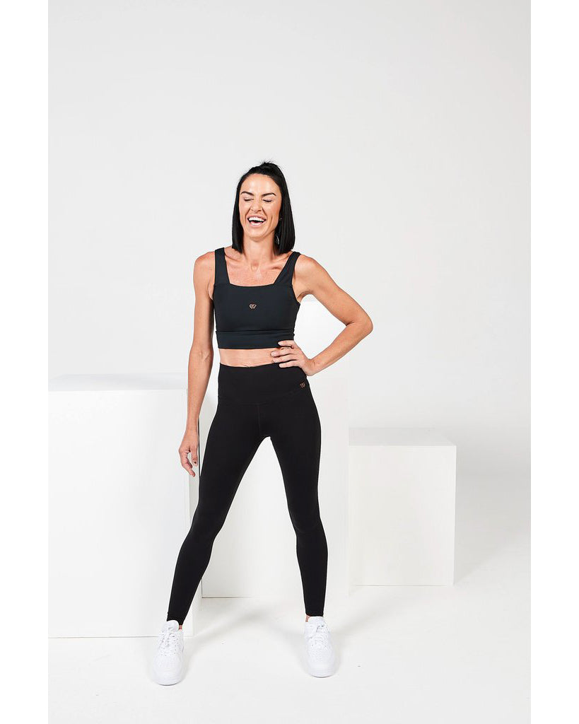 Claudia Dean World Active High Rise Tights  - Womens - Activewear - Bottoms - Dancewear Centre Canada