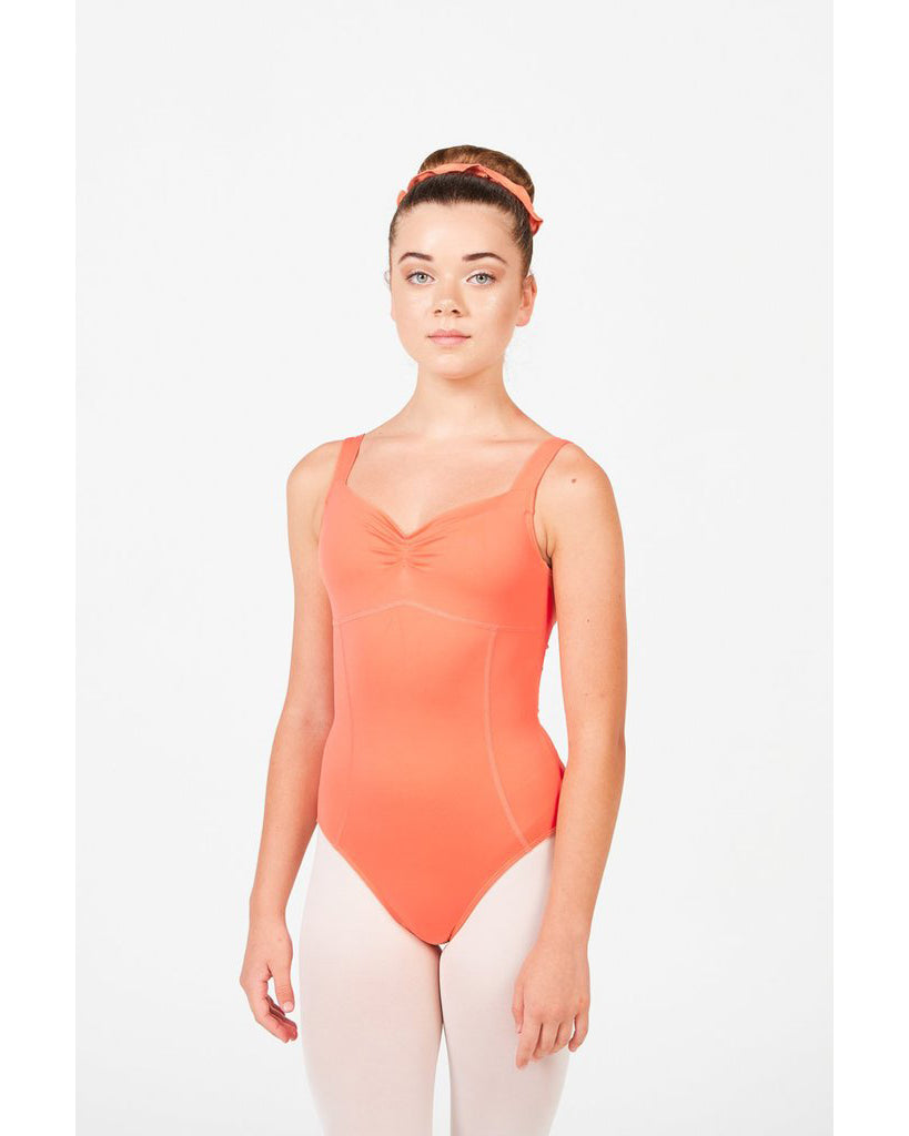 Claudia Dean World Aurora Signature Collection Sweetheart Neckline Seamed Tank Leotard - Girls - Dancewear - Bodysuits & Leotards - Dancewear Centre Canada