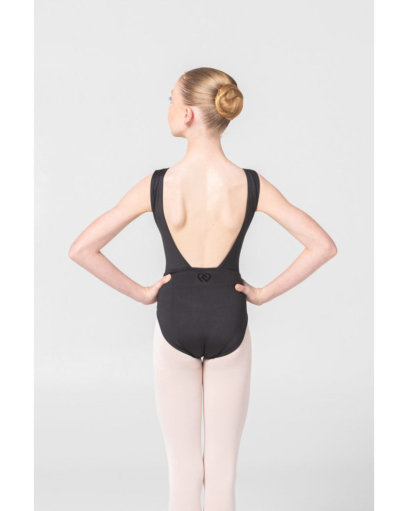 Claudia Dean World Giselle Signature Collection Boat Neck Square Back Tank Leotard - Girls - Dancewear - Bodysuits & Leotards - Dancewear Centre Canada