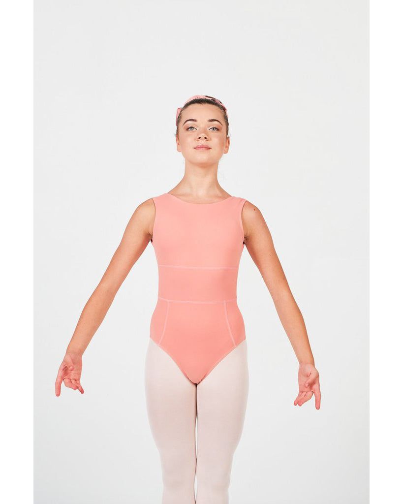 Claudia Dean World Giselle Signature Collection Boat Neck Square Back Tank Leotard - Girls - Dancewear - Bodysuits & Leotards - Dancewear Centre Canada