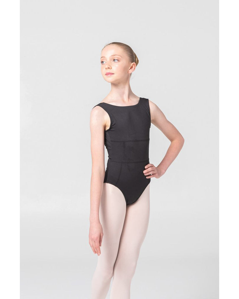 Claudia Dean World Giselle Signature Collection Boat Neck Square Back Tank Leotard - Girls - Dancewear - Bodysuits &amp; Leotards - Dancewear Centre Canada