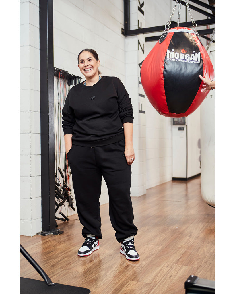 Claudia Dean World Oversized Track Pants- Womens - Activewear - Bottoms - Dancewear Centre Canada