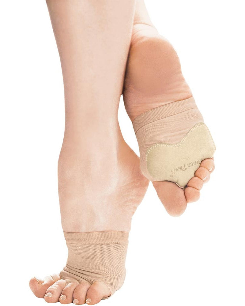 Dance Paws Original Dance Paws Turning Dance Shoes - Womens/Mens Dance Shoes - Acro & Modern Shoes Dance Paws Nude XX Small  Dancewear Centre Canada