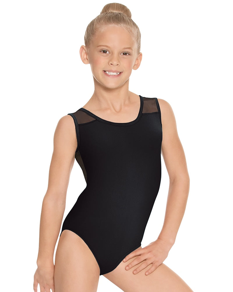 Eurotard Mesh Back Tank Leotard - 44586C Girls - Dancewear - Bodysuits &amp; Leotards - Dancewear Centre Canada