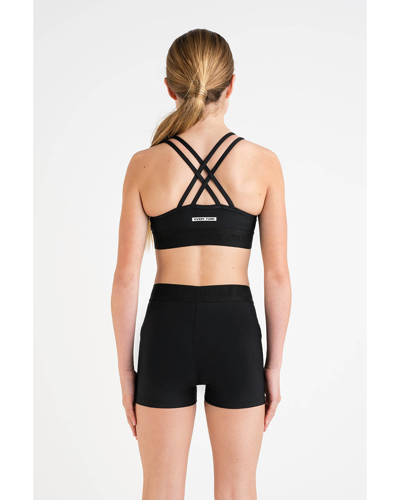 Every Turn Base Crop Top - Girls - Black