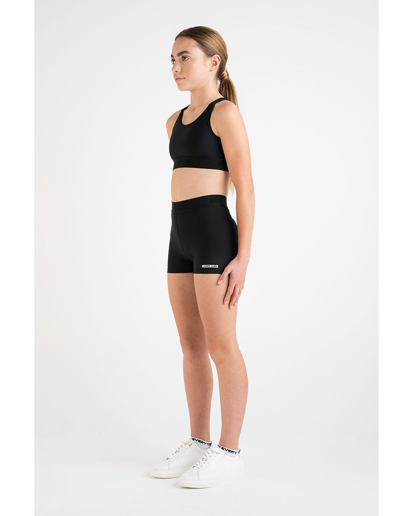 Every Turn Base Crop Top - Girls - Black