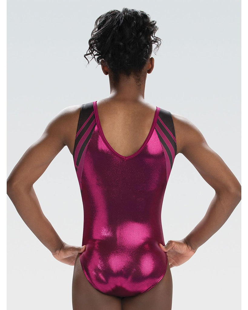 GK Elite Gymnastic Tank Leotard - 3835 Womens - Sangria Craze Print - Dancewear - Gymnastics - Dancewear Centre Canada