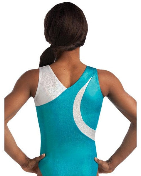 GK Elite Sparkle Gymnastic Tank Leotard - 3696 Womens - Boomerang Print Dancewear - Gymnastics GK Elite    Dancewear Centre Canada