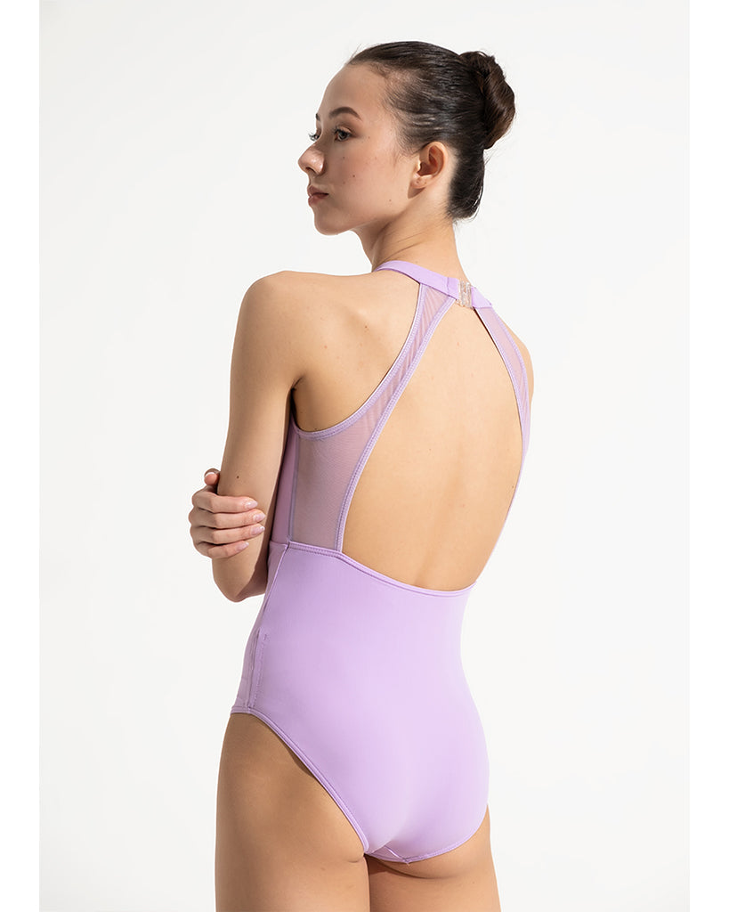 Grishko Promise High Neck Sweetheart Mesh Mock Halter Leotard - DA3042MPN Womens