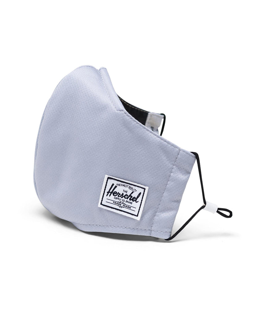 Herschel Supply Co - Fitted Face Mask - Womens/Mens - Light Grey - Accessories - Masks - Dancewear Centre Canada