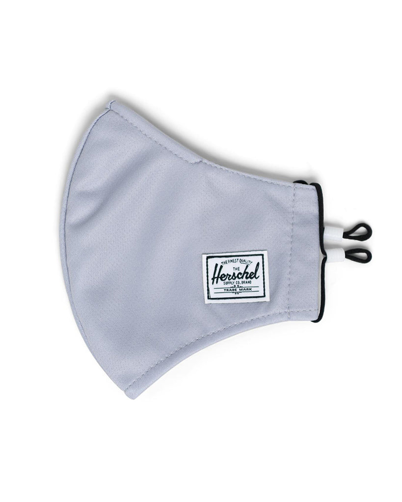 Herschel Supply Co - Fitted Face Mask - Womens/Mens - Light Grey - Accessories - Masks - Dancewear Centre Canada