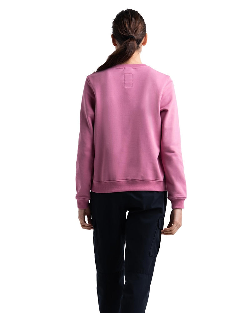 Herschel Supply Co Classic Logo Crewneck Sweatshirt - Womens - Heather Rose/White - Dancewear - Tops - Dancewear Centre Canada