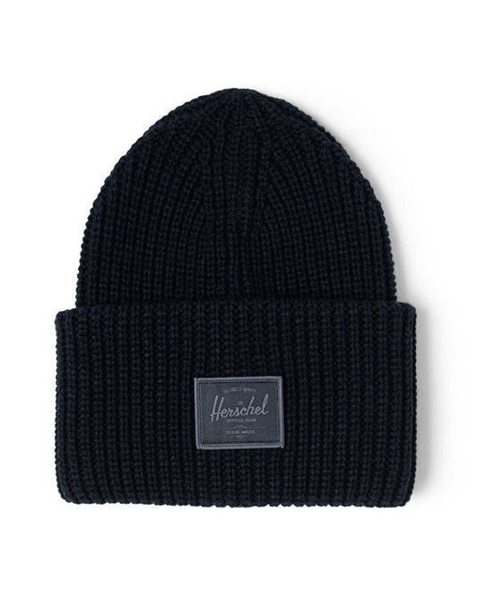 Herschel Supply Co Juneau Rib Knit Beanie - Black