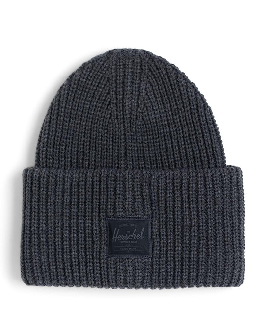Herschel Supply Co Juneau Rib Knit Beanie - Charcoal