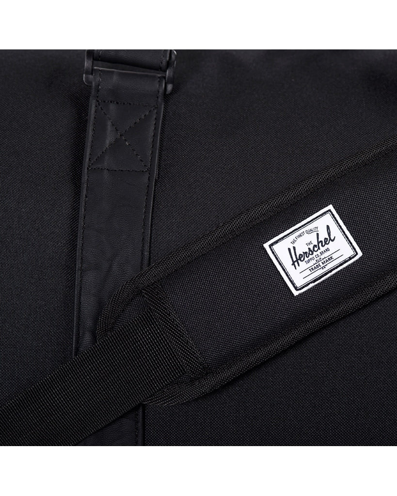 Herschel Supply Co Novel Duffle Bag - Black/Black Synthetic Leather - Accessories - Dance Bags - Dancewear Centre Canada