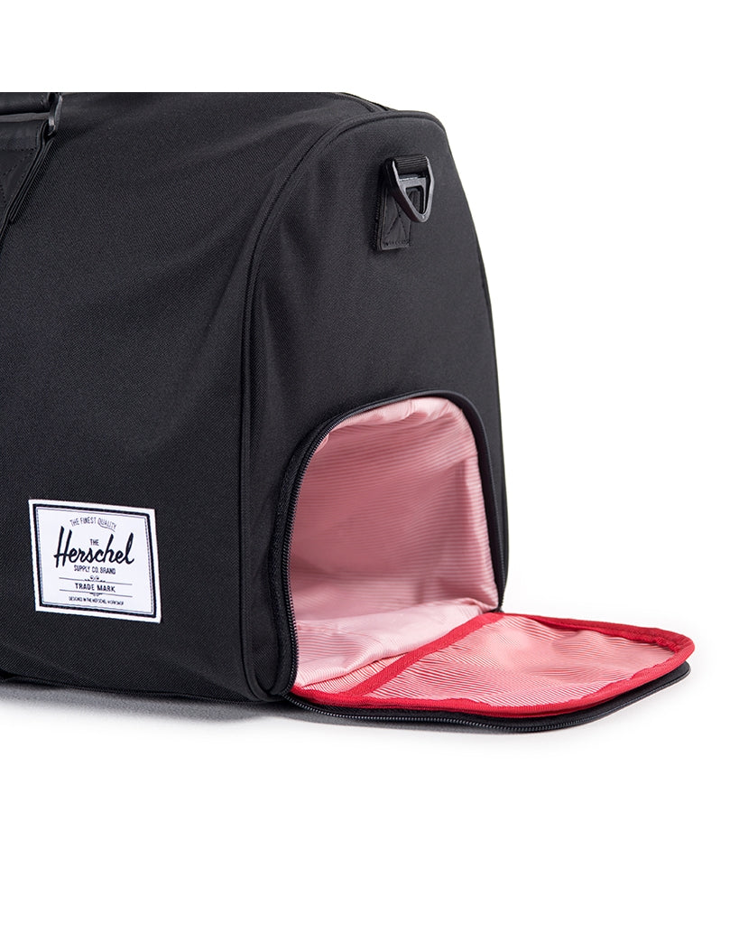 Herschel Supply Co Novel Duffle Bag - Black/Black Synthetic Leather - Accessories - Dance Bags - Dancewear Centre Canada