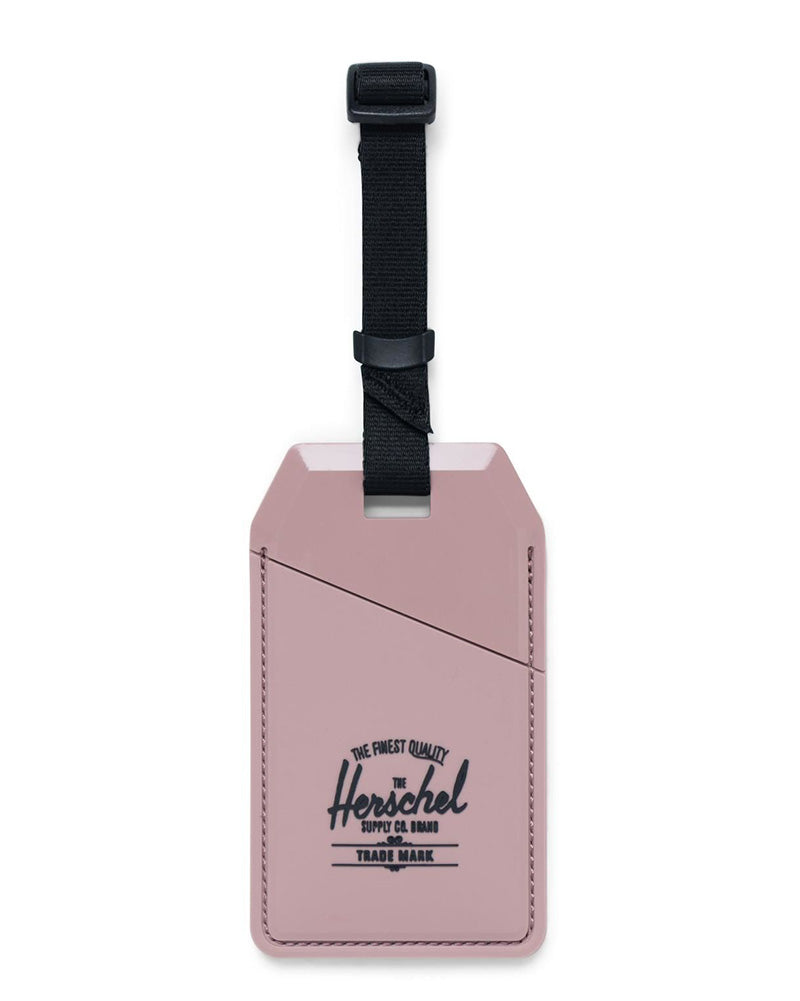 Herschel Supply Co Rubber Luggage Tag - Ash Rose - Accessories - Dance Bags - Dancewear Centre Canada