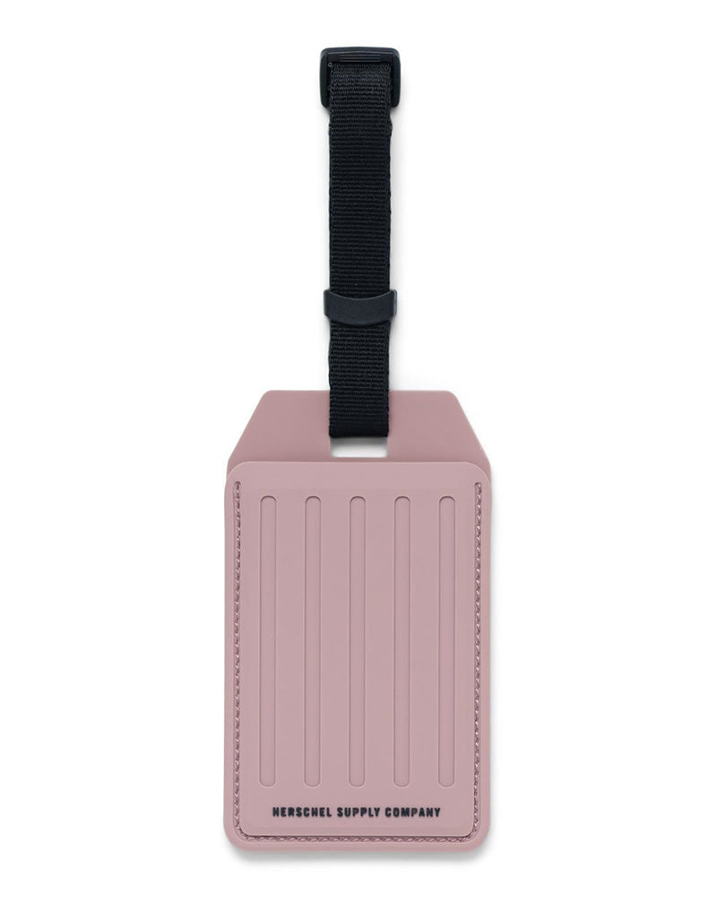 Herschel Supply Co Rubber Luggage Tag - Ash Rose - Accessories - Dance Bags - Dancewear Centre Canada