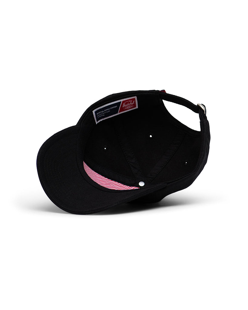 Herschel Supply Co Sylas Classic Cap - Black Denim - Accessories - Hats - Dancewear Centre Canada