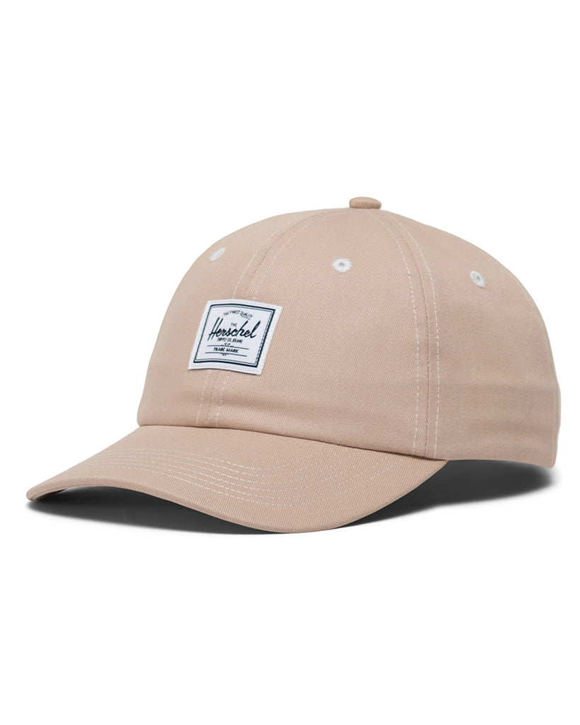 Herschel Supply Co Sylas Classic Cap - Light Taupe/White - Accessories - Hats - Dancewear Centre Canada