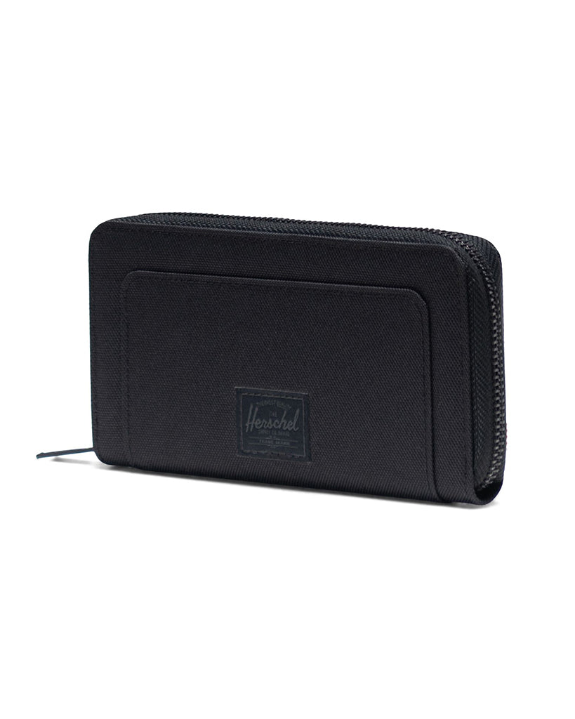 Herschel Supply Co Thomas RFID Clutch Zip Wallet - Black - Accessories - Dance Bags - Dancewear Centre Canada