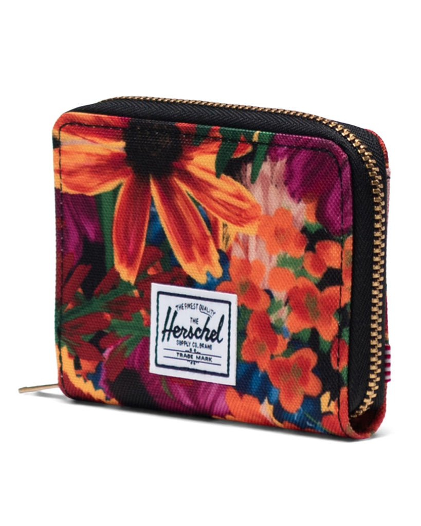 Herschel Supply Co Tyler RFID Zip Wallet - In Bloom