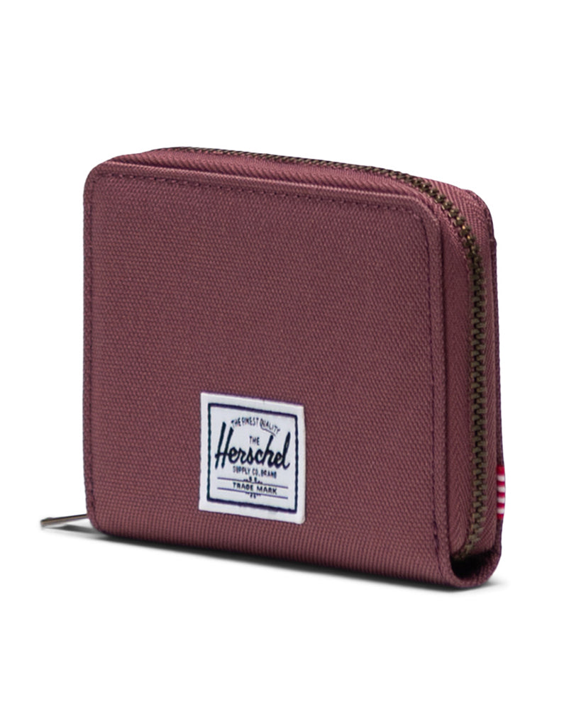 Herschel Supply Co Tyler RFID Zip Wallet - Rose Brown