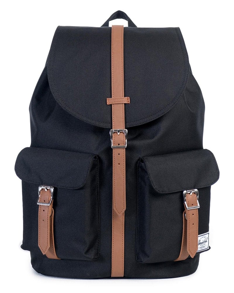 Herschel Supply Co Dawson Backpack - Black/Saddle - Accessories - Dance Bags - Dancewear Centre Canada