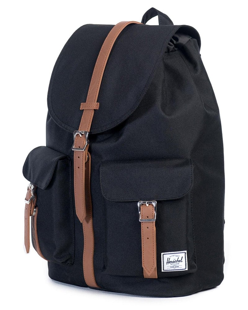 Herschel Supply Co Dawson Backpack - Black/Saddle - Dancewear Centre